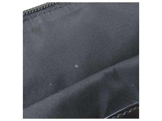 Borsa a tracolla in nylon nero Prada - vista 14