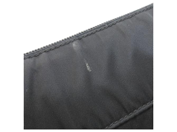 Borsa a tracolla in nylon nero Prada - vista 16