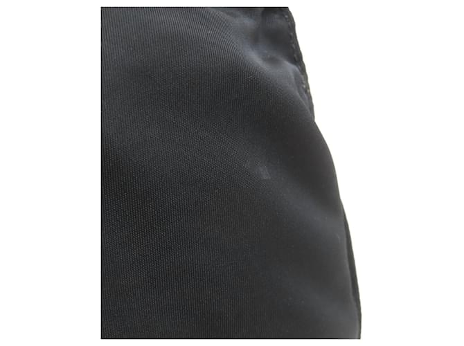 Borsa a tracolla in nylon nero Prada - vista 17
