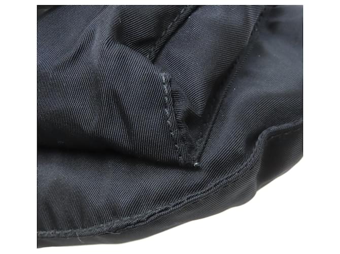 Borsa a tracolla in nylon nero Prada - vista 22