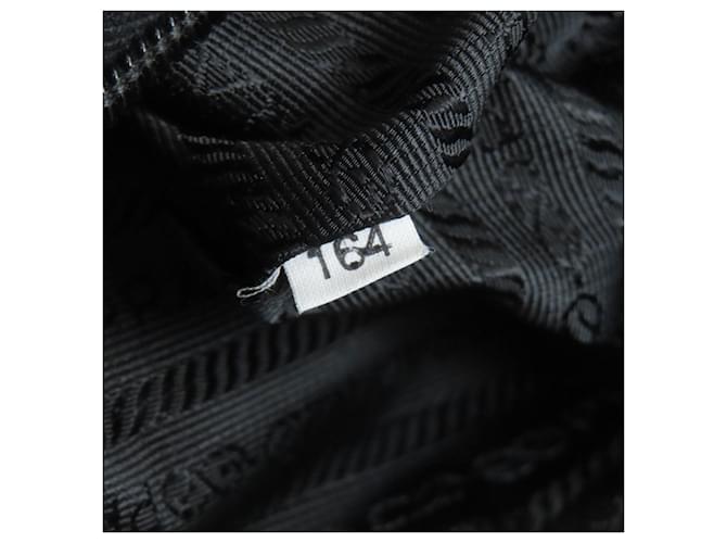 Borsa a tracolla in nylon nero Prada - vista 7