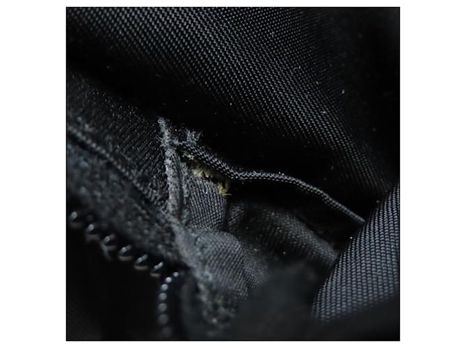 Borsa a tracolla in nylon nero Prada - vista 9