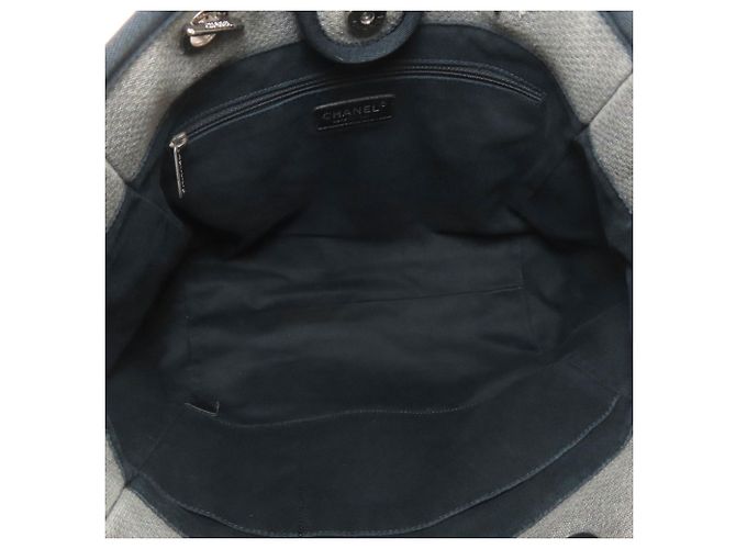 Borsa Deauville di Chanel Marrone - vista 5