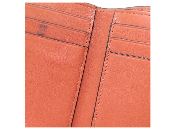 Cartera bi-fold Loewe en piel beige - vista 12