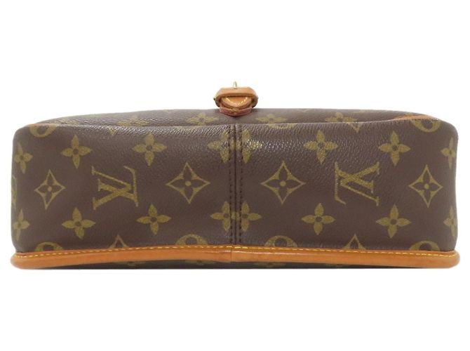 Borsa a Spalla Sologne M42250 di Louis Vuitton Marrone Monogramma - vista 4