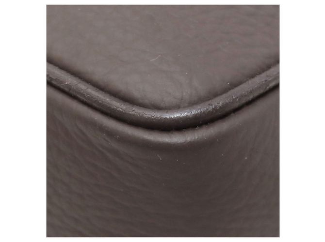 Alfred Dunhill Borsa a Spalla Dunhill Logo in Pelle Marrone Scuro - vista 17