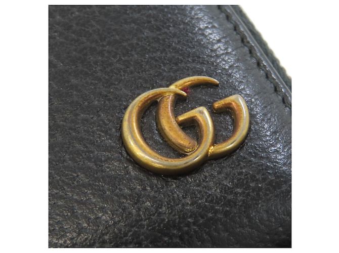 Cartera Larga GG Marmont Doble G de Gucci Negro - vista 15