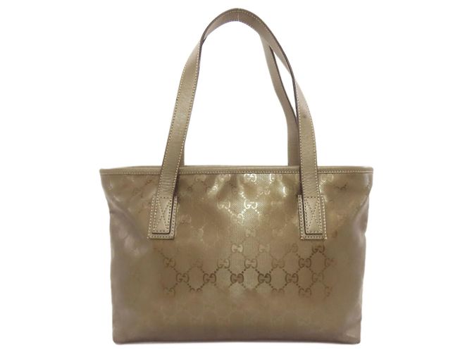 Borsa Gucci 211133 GG Stampata Bronzo - vista 2