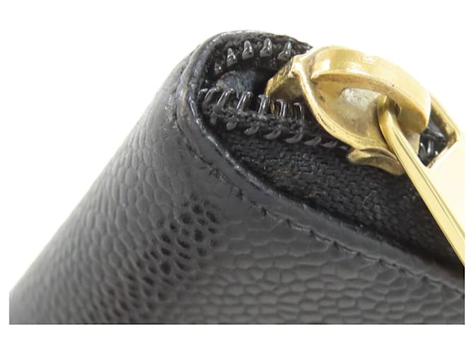 Chanel Coco Mark Lang Wallet Schwarz - Ansicht 16