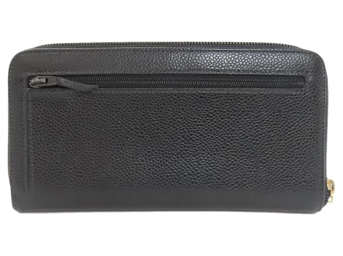 Chanel Coco Mark Lang Wallet Schwarz - Ansicht 2