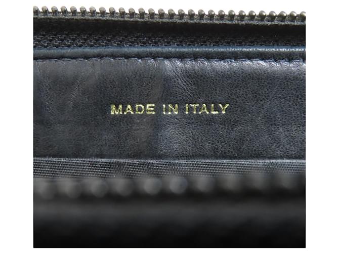 Chanel Coco Mark Lang Wallet Schwarz - Ansicht 7