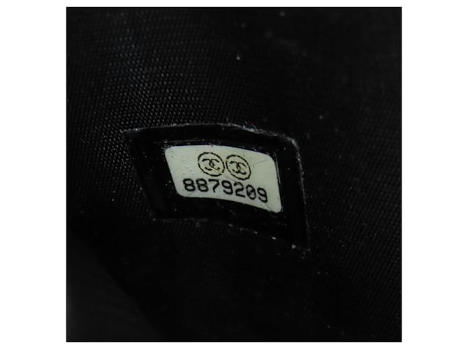 Chanel Coco Mark Lang Wallet Schwarz - Ansicht 8