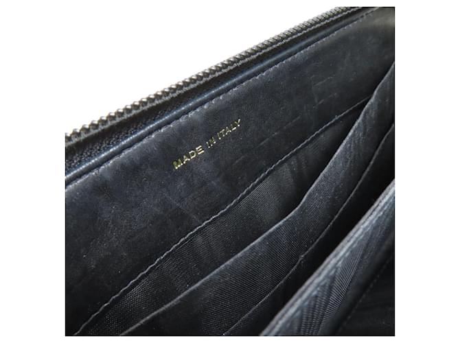 Chanel Coco Mark Lang Wallet Schwarz - Ansicht 9