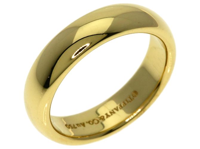 Anello nuziale in oro giallo 18K Tiffany & Co. - vista 2
