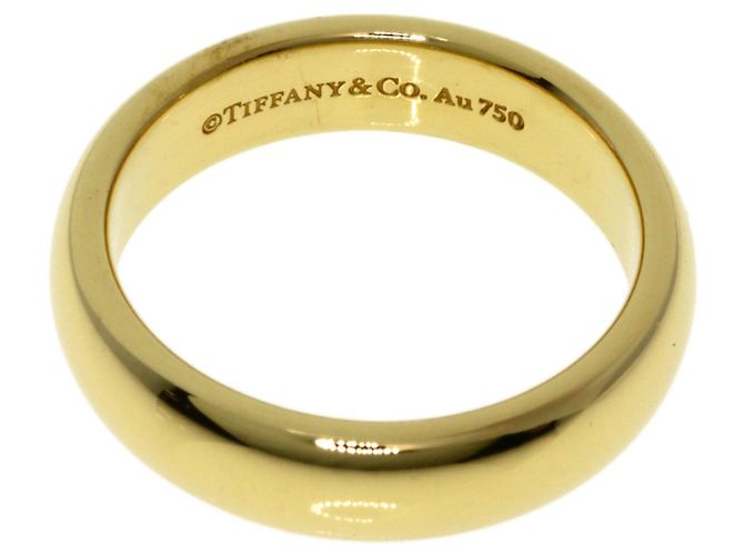 Anello nuziale in oro giallo 18K Tiffany & Co. - vista 4
