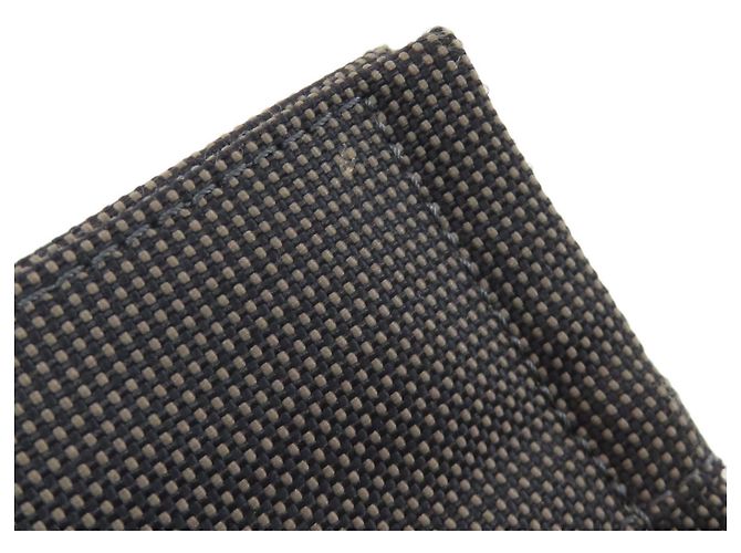 Borsa Hermès Herline MM in tela grigia Marrone - vista 14