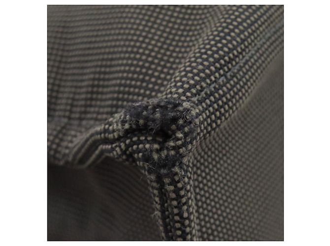 Borsa Hermès Herline MM in tela grigia Marrone - vista 20