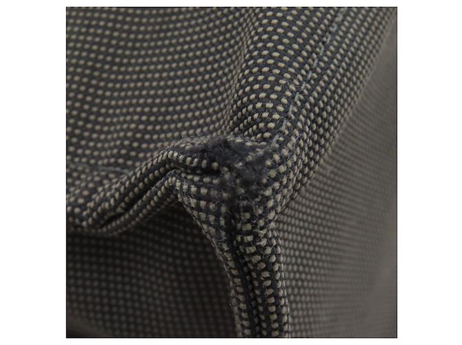 Borsa Hermès Herline MM in tela grigia Marrone - vista 22