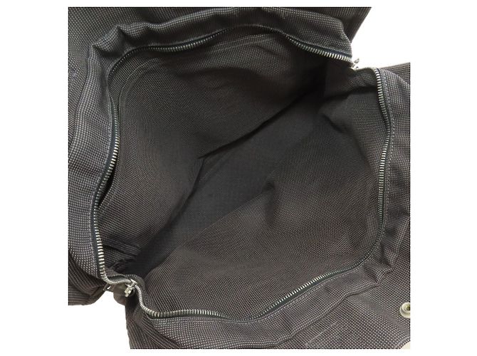Borsa Hermès Herline MM in tela grigia Marrone - vista 5