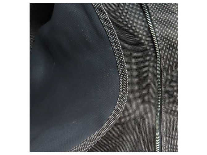 Borsa Hermès Herline MM in tela grigia Marrone - vista 8