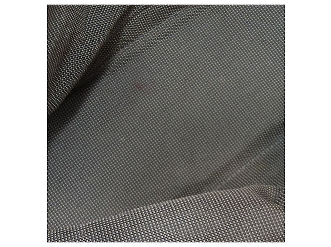 Borsa Hermès Herline MM in tela grigia Marrone - vista 9