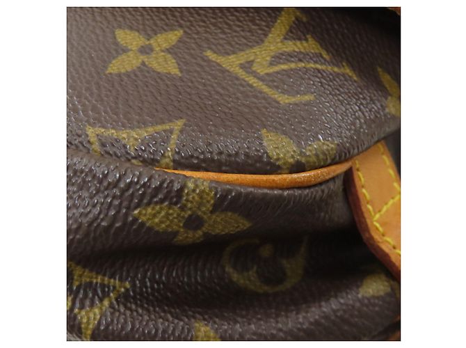 Borsa a Spalla Saumur MM M40710 di Louis Vuitton Marrone Monogramma - vista 24