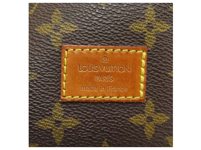 Borsa a Spalla Saumur MM M40710 di Louis Vuitton Marrone Monogramma - vista 7
