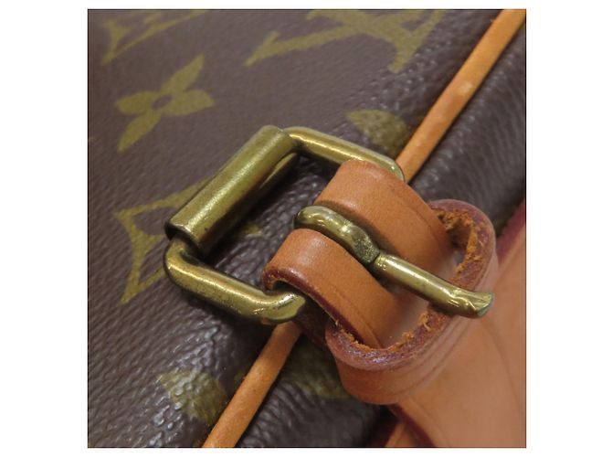 Borsa a Spalla Mini Cartouchiere M51254 Louis Vuitton Marrone Monogramma - vista 12