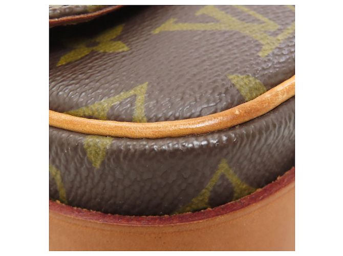 Borsa a Spalla Mini Cartouchiere M51254 Louis Vuitton Marrone Monogramma - vista 23