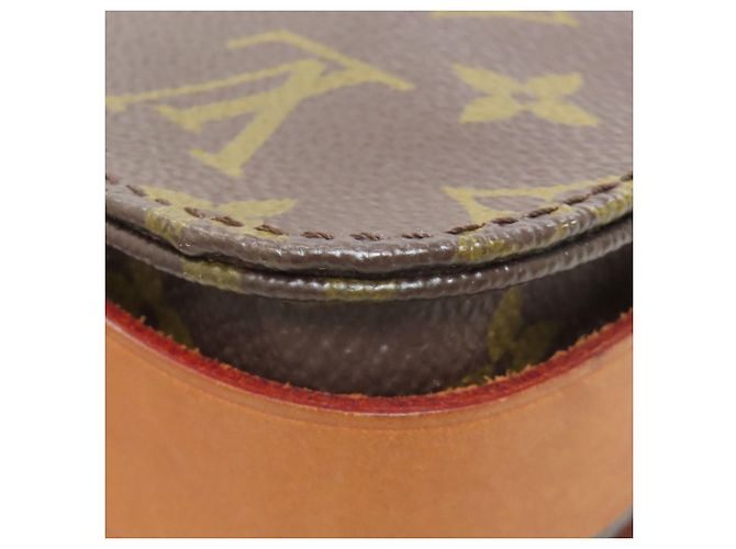 Borsa a Spalla Mini Cartouchiere M51254 Louis Vuitton Marrone Monogramma - vista 24