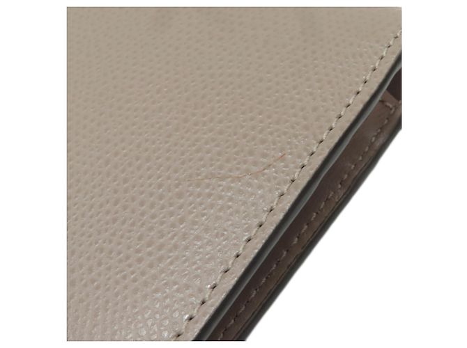 Fendi Geldbörse beige aus Leder - Ansicht 17