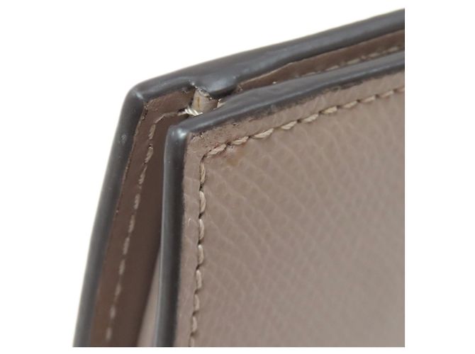 Fendi Geldbörse beige aus Leder - Ansicht 18