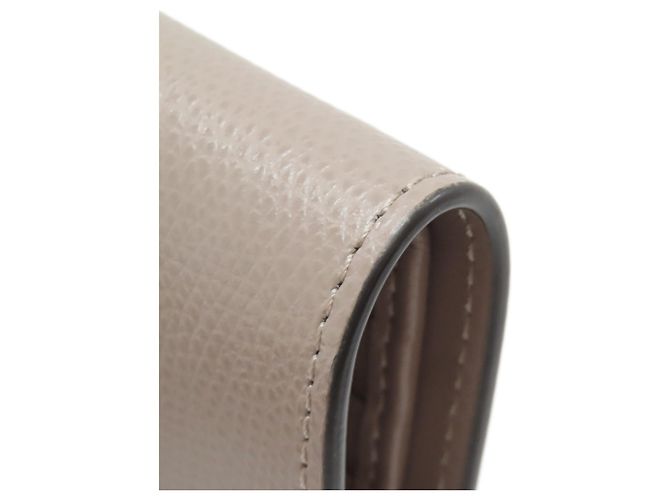 Fendi Geldbörse beige aus Leder - Ansicht 21
