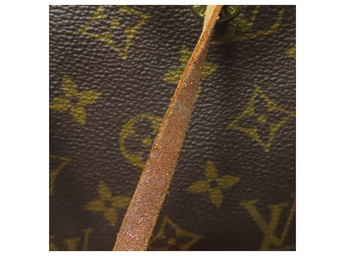 Louis Vuitton Montsouris Mittel Rucksack Braun Monogramm - Ansicht 11