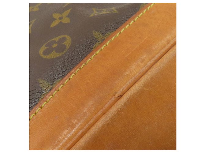 Louis Vuitton Montsouris Mittel Rucksack Braun Monogramm - Ansicht 18