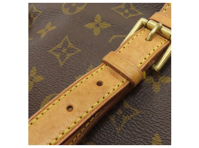 Louis Vuitton Montsouris Mittel Rucksack Braun Monogramm - Ansicht 21