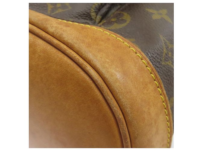Louis Vuitton Montsouris Mittel Rucksack Braun Monogramm - Ansicht 22