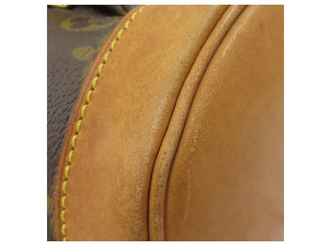 Louis Vuitton Montsouris Mittel Rucksack Braun Monogramm - Ansicht 23