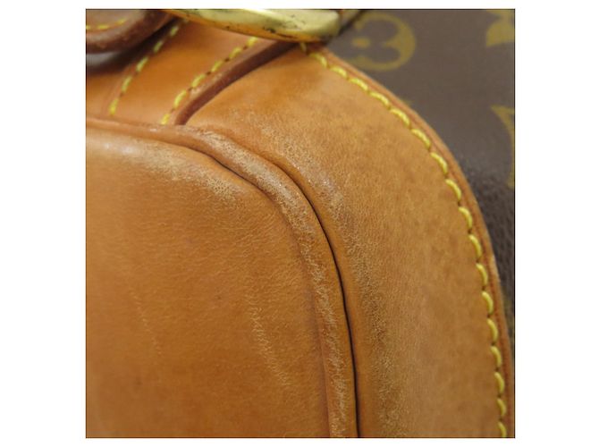 Louis Vuitton Montsouris Mittel Rucksack Braun Monogramm - Ansicht 24