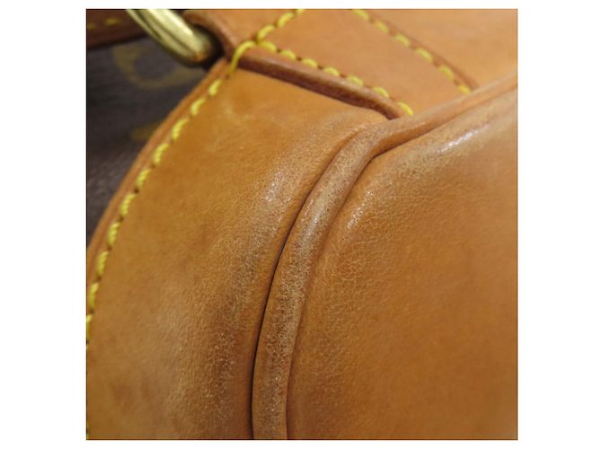 Louis Vuitton Montsouris Mittel Rucksack Braun Monogramm - Ansicht 25