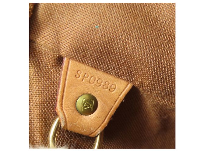 Louis Vuitton Montsouris Mittel Rucksack Braun Monogramm - Ansicht 6