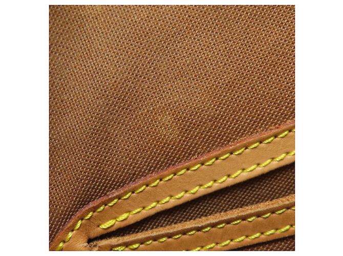 Louis Vuitton Montsouris Mittel Rucksack Braun Monogramm - Ansicht 7