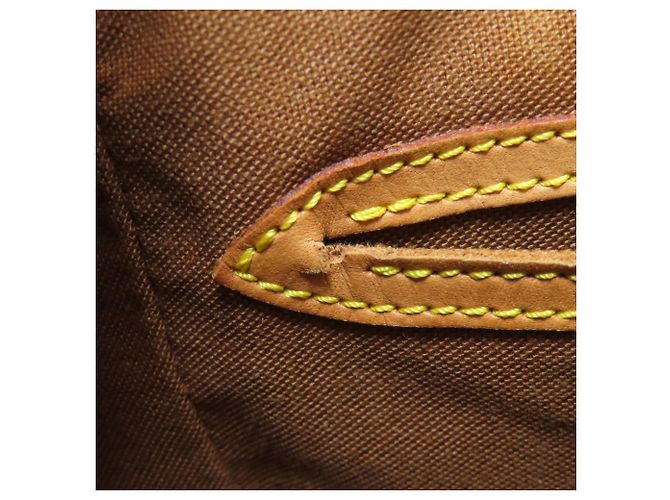 Louis Vuitton Montsouris Mittel Rucksack Braun Monogramm - Ansicht 8