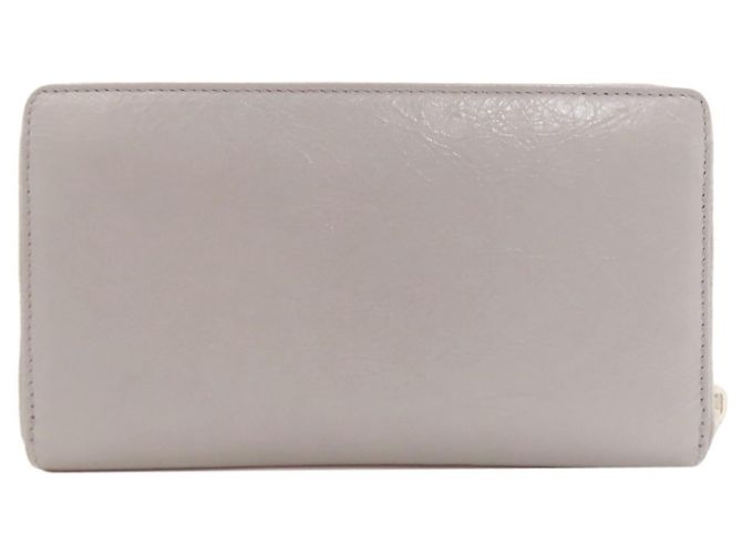 Everyday Cartera larga Balenciaga en cuero gris Castaño - vista 2