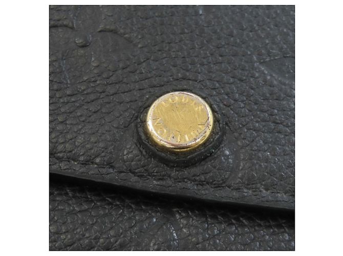 Louis Vuitton Emilie Langbörse Schwarz Beige - Ansicht 17