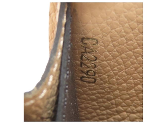 Louis Vuitton Emilie Langbörse Schwarz Beige - Ansicht 8
