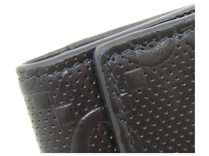Gucci GG Prägung Leder Schlüsselcase Schwarz - Ansicht 13