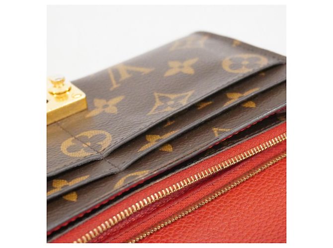 Portafoglio Lungo Pallas Monogramma Louis Vuitton Fuschia - vista 6