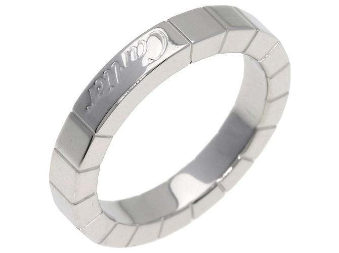 Anello in oro bianco 18K Cartier Lanieres - vista 2