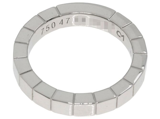 Anello in oro bianco 18K Cartier Lanieres - vista 4